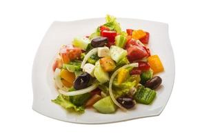 délicieuse salade grecque photo