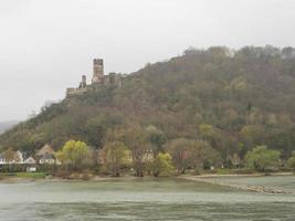 croisière fluviale sur le rhin en allemagne photo