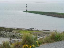 L'île de Baltrum dans la mer du Nord allemande photo