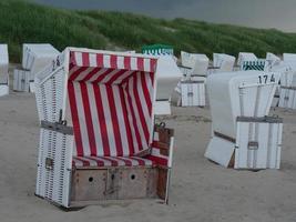 île de baltrum en mer du nord photo