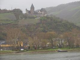 croisière fluviale sur le rhin en allemagne photo