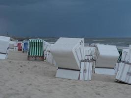 île de baltrum en mer du nord photo