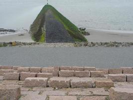 L'île de Baltrum dans la mer du Nord allemande photo