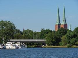 luebeck, allemagne, 2020-la ville de luebeck sur la mer baltique en allemagne photo