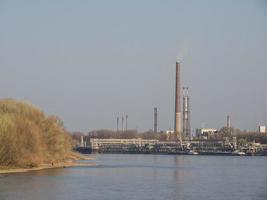 le rhin près de cologne photo