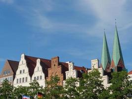 luebeck, allemagne, 2020-la ville de luebeck sur la mer baltique en allemagne photo