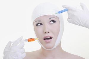 chirurgie du visage au botox photo