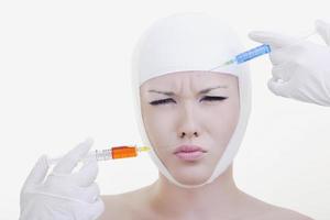 chirurgie du visage au botox photo