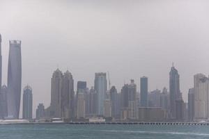 panorama de la ville de dubaï émirats arabes unis