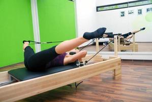 séance d'entraînement femme fitness photo