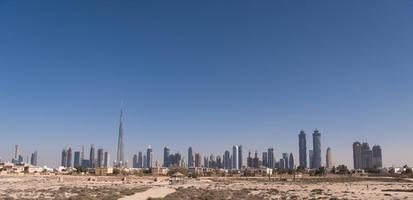 panorama de la ville de dubaï photo