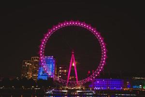 oeil de londres la nuit photo