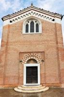 façade de la chapelle des scrovegni à padoue photo