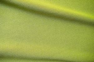 texture de jersey de tissu de vêtements de sport vert photo