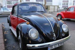 voiture de voitures volkswagen classique rouge photo