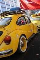 voiture jaune voitures volkswagen stock classique photo