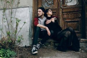 jeune beau couple photo