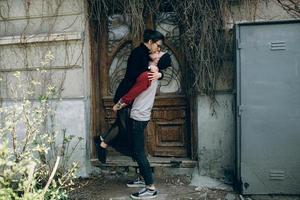 jeune beau couple photo