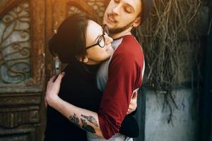 jeune beau couple photo