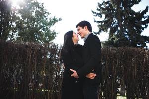 couple dans le parc photo