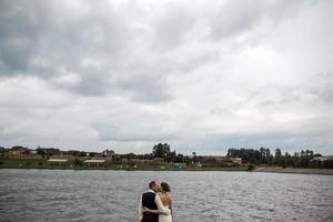 couple sur la jetée photo