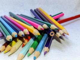 groupe de crayons de couleur photo