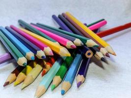 groupe de crayons de couleur photo