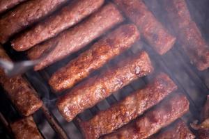 délicieuse viande grillée au barbecue photo
