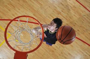 vue de joueur de basket-ball photo