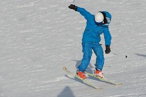 vue sur le saut à ski photo