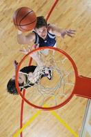 vue de joueur de basket-ball photo