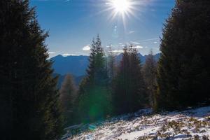 paysage d'hiver photo