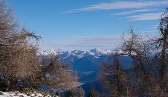 paysage d'hiver photo