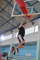 vue de joueur de basket-ball photo