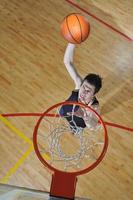 vue de joueur de basket-ball photo