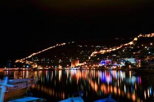 alanya 2022 ville d'antalya avec château et mer photo