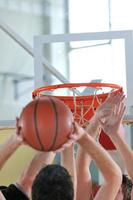 jouer au basket photo