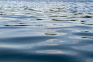 fond d'eau de mer ou d'océan, surface de l'eau. photo