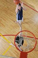 vue de joueur de basket-ball photo