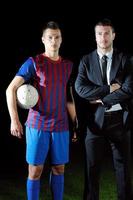 manager et coach sportif professionnel photo