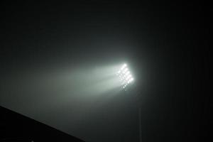 vue sur les lumières du stade photo