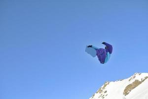 vue sur le saut à ski photo