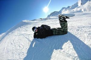 joie de la saison d'hiver photo