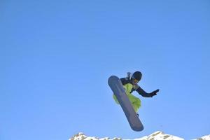 vue sur le saut à ski photo