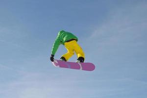 vue sur le saut à ski photo