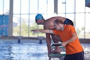 vue sur l'école de natation photo