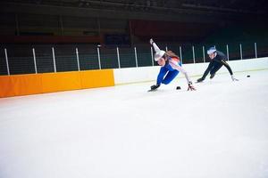 vue patinage de vitesse photo