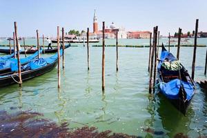 gondole sur le canal de san marco, venise photo