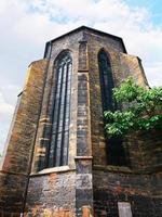 tour de l'église dominicaine dans la ville de colmar photo