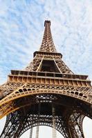 vue sur la tour eiffel à paris photo